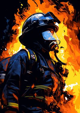 Firefighter Flame