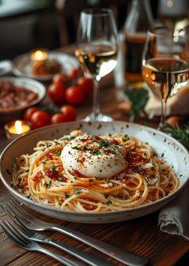 Tomato Pasta Burrata