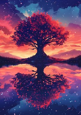 Tree Of Life Reflection