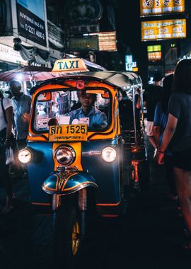 Tuktuk on Yaowarat Road