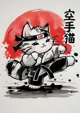 Karate Cat