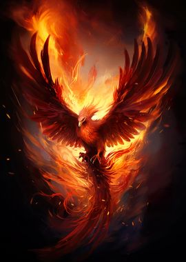 phoenix bird art