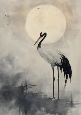 Tranquil Crane