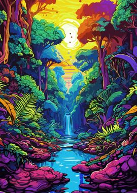 Psychedelic nature