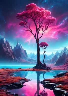 Cosmic Nature Landscape