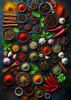 Spices Food and Kitchen