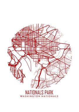 Nationals Park Stadium Map