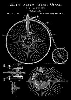 Velocipede Patent Art