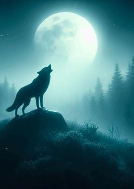 THE WOLF AND THE MOON