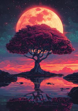 Solitary Tree Of Life