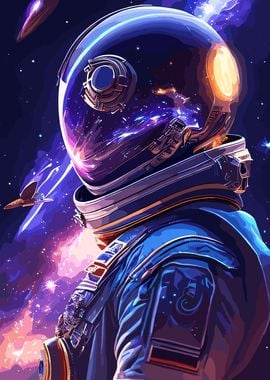 Astronaut Glowing