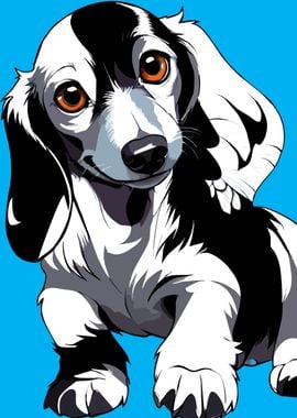 A cute Dachshund 006