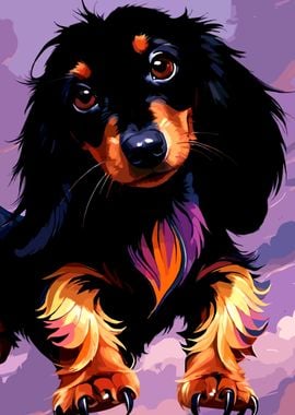 A cute Dachshund 002