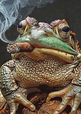 Cigarette Frog