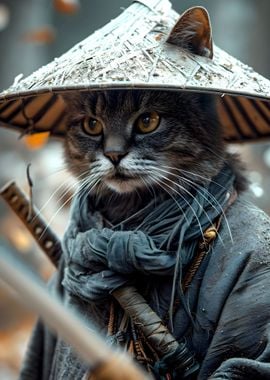 Samurai Cat