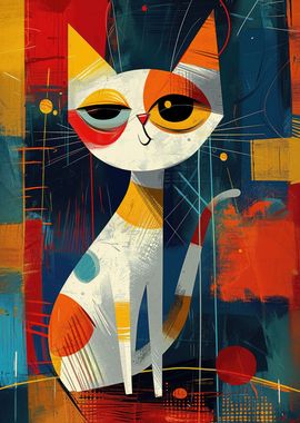 Colorful Cat Dreamland