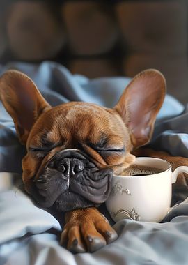 French Bulldog Coffee Cup