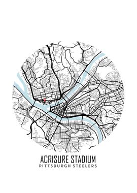 Acrisure Stadium Map