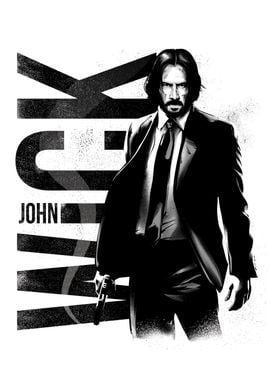 John Wick B&W