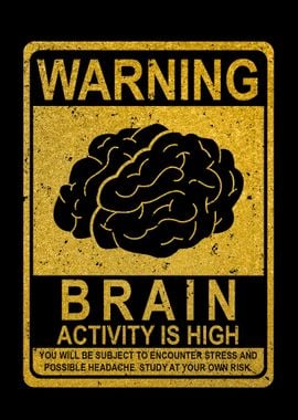 Warning Brain Activity