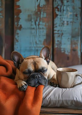 French Bulldog Coffee Cup