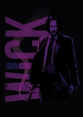 John Wick Purple