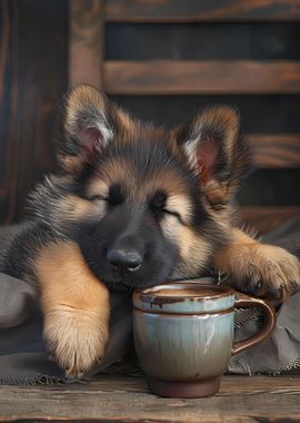 German Shepherd Coffee