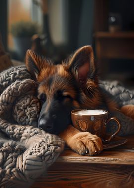 German Shepherd Coffee