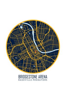 Bridgestone Arena Map