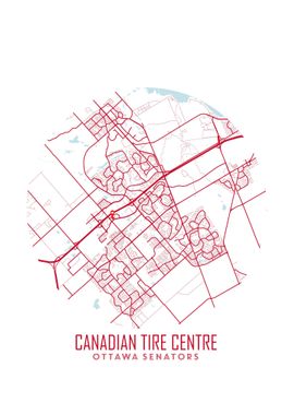 Canadian Tire Centre Map