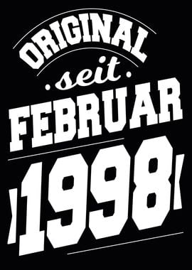 Februar 1998 26 Jahre