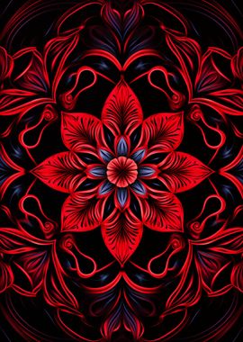 Red Mandala