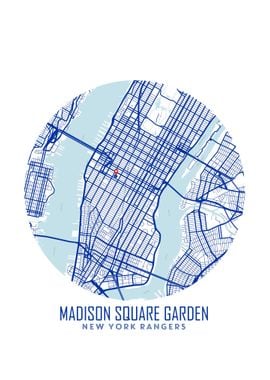 Madison Square Garden Map