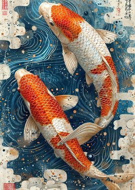 Carpe Koi Fish