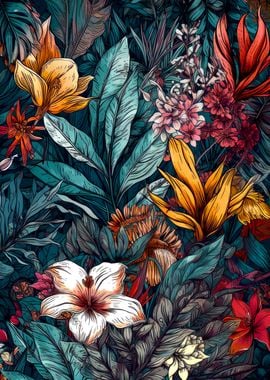 Flowers nature art