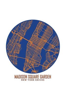 Madison Square Garden Map