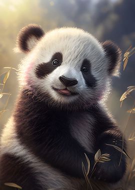 Baby panda