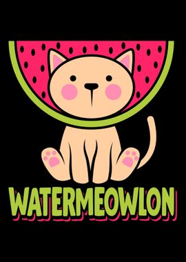 Watermelon cat