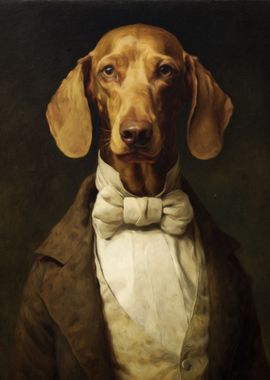 Aristocratic dog