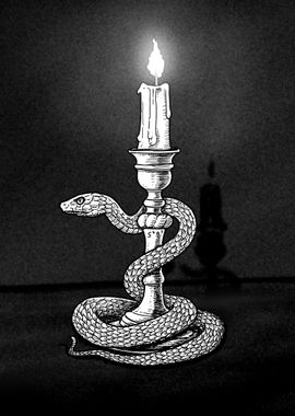 Snake Candle