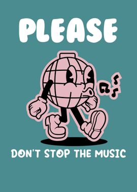 please dont stop music