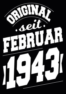 Februar 1943 81 Jahre