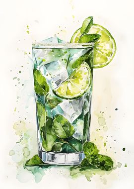 Sparkling Mojito