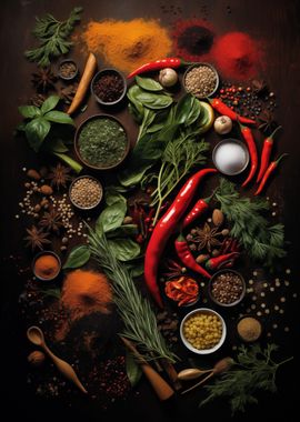 Herbs and Spices Harmony