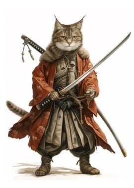 Cat Samurai