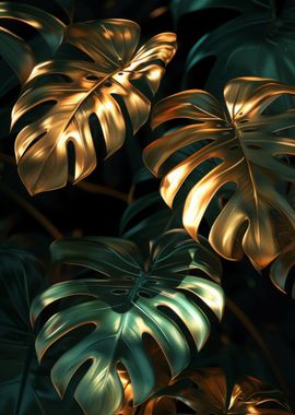 Monstera Gold Leaf