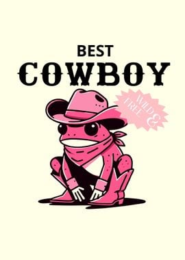 Cowboy Frog pink