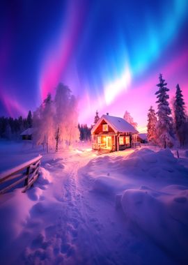 Colorful Aurora Lights