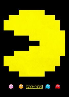 Minimalistic Pac-Man