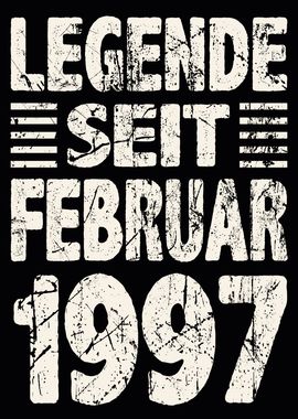 Februar 1997 27 Jahre